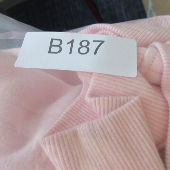 Drmers Club Zip Up Hoodie Jacket Women M Pink Drawstring Cozy Chic Lounge 894 - Picture 16 of 16